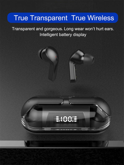 ElleDream™️ Crystal Wireless Earphones - Transparent Air 33